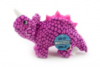 Plyšová hračka pro psy od CAMON – dinosaurus. Příjemný měkoučký materiál, při stisknutí píská, délka 26 cm.