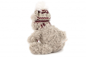 Hračka pro psy od ROSEWOOD – lední medvěd. Hračka je vyrobená z huňaté kožešinky, je vycpaná a při stisknutí píská. Velikost cca 30 cm. (3)