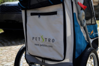  PetStro SAFARI – kočárek pro psy do 30 kg, barva modro-šedá (detail 7)