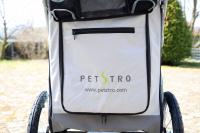  PetStro SAFARI – kočárek pro psy do 30 kg, barva šedá (25)