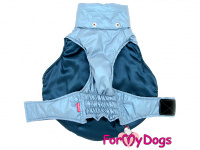  Zimní bunda pro psy i fenky FMD METALLIC BLUE (6)