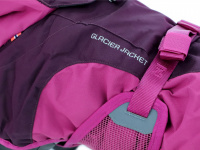  Luxusní zimní obleček – outdoorová bunda pro dokonalý teplotní a pocitový komfort vašich psů. Větru a vodě odolná vnější vrstva, uvnitř voděodolná syntetická izolace pro tepelnou pohodu, reflexní prvky. Barva purpurová. (12)