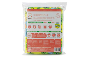  Absorbční pratelná podložka pro psy MISOKO JUNGLE. Protiskluzová úprava, čtyřvrstvý materiál, pojme až 1560 ml tekutin. Rozměry 70 × 80 cm (5)