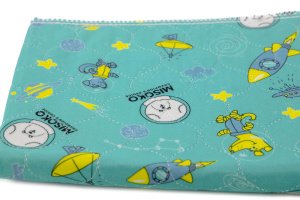  Absorbční pratelná podložka pro psy MISOKO ROCKET. Protiskluzová úprava, čtyřvrstvý materiál, pojme až 1560 ml tekutin. Rozměry 70 × 80 cm (3)