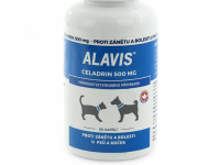  Doplněk stravy pro psy a kočky proti zánětu a bolesti. Patentově chráněná látka Celadrin zajišťuje účinnou lubrikaci kloubní chrupavky a tlumí bolestivost kloubů s rychlým nástupem účinku. Balení 60 kapslí. (2)