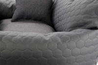  Autosedačka HafHaf-shop HONEYCOMB pro pohodlné cestování se psy, barva šedá (15)