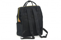 Univerzální batoh a taška na psa CAMON s nosností 5 kg. Zpevněné dno, bezpečnostní poutko s karabinou, ideální pro malé psy i kočky. Barva černá. (2)
