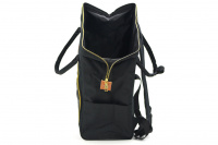 Univerzální batoh a taška na psa CAMON s nosností 5 kg. Zpevněné dno, bezpečnostní poutko s karabinou, ideální pro malé psy i kočky. Barva černá. (7)