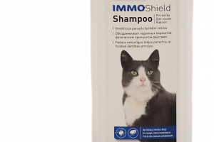 Beaphar IMMO Shield šampon pro kočky pro ochranu před klíšťaty, blechami a dalším hmyzem fyzikální cestou bez použití chemických insekticidů. Objem 200 ml. (2)
