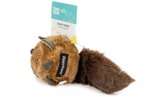  Hračka pro psy – bobr ZIPPY PAWS, hnědý (2)