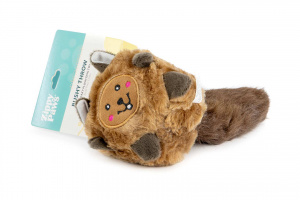  Hračka pro psy – bobr ZIPPY PAWS, hnědý (4)
