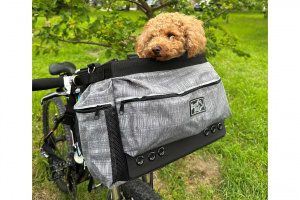  Přepravní box-taška na psa k připevnění na kolo od AFP, FOTO zákazníků (5)