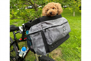  Přepravní box-taška na psa k připevnění na kolo od AFP, FOTO zákazníků (6)