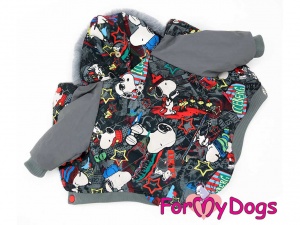 Obleček pro psy i fenky – zimní bunda FMD, SNOOPY (2)
