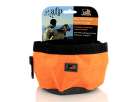  Oranžová cestovní miska pro psy od AFP, objem 2 litry