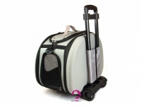 Luxusní cestovní taška pro psy na kolečkách
