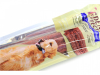  Dentální tyčinky pro psy s příchutí jehněčího. Doplňkové krmivo ke stravě, velikost cca 16 cm, hmotnost 100 g. (2)