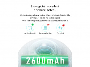  UAH Odor Deodorizer je vybaven deodorizační technologií, která odstraní až 99 % zápachu ze steliva v kočičích toaletách (4)