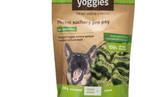 Ideální bezmasá odměna pro pejsky na dietě i malé gurmány! Ručně vyráběné špenátové suchary s chia semínky jsou lehké, přirozeně bezlepkové a plné důležitých minerálů (2)