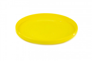  Létající talíř pro psy – rychlý disk na dogfrisbee od Loype, barva žlutá (spodní strana)