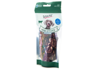  Ideální tréninková odměna, která se vejde do každé kapsy! Poloměkké mini-steaky z hovězího masa a tresky jsou díky své velikosti a neodolatelné vůni perfektní volbou pro časté odměňování (3)