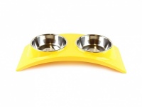 Nerezová dvojmiska pro psy ideální na vodu a krmivo