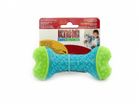  Extra odolná hračka pro malé až střední psy – kost KONG CORE STRENGHT. Super odolná vícevrstvá guma s vyztuženým jádrem, velikost 14 cm.