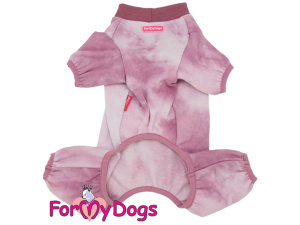  Lehký, pohodlný a neuvěřitelně příjemný na nošení. Overal ForMyDogs TIE–DYE je ideální volbou pro pejsky, kteří potřebují jemnou ochranu před chladem, průvanem nebo znečištěním srsti (2)