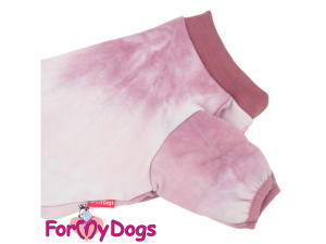  Lehký, pohodlný a neuvěřitelně příjemný na nošení. Overal ForMyDogs TIE–DYE je ideální volbou pro pejsky, kteří potřebují jemnou ochranu před chladem, průvanem nebo znečištěním srsti (3)
