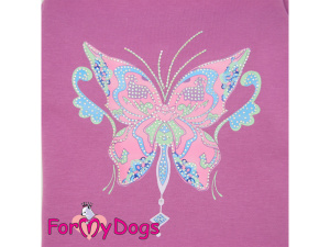 Lehký, pohodlný a neuvěřitelně příjemný na nošení. Overal ForMyDogs BUTTERFLIES BURGUNDY je ideální volbou pro pejsky, kteří potřebují mírnou ochranu před chladem, průvanem nebo znečištěním srsti (6)