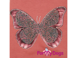 Lehký, pohodlný a neuvěřitelně příjemný na nošení. Overal ForMyDogs BUTTERFLY RHINESTONE je ideální volbou pro pejsky, kteří potřebují mírnou ochranu před chladem, průvanem nebo znečištěním srsti (4)