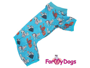 Lehoučký, pohodlný a neuvěřitelně příjemný na nošení. Overal ForMyDogs CHCRDOG BLUE je ideální volbou pro pejsky, kteří potřebují lehkou ochranu před chladem, průvanem nebo znečištěním srsti (2)