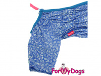  Obleček pro psy – bavlněný overal ForMyDogs DUSTER BLUE (3)