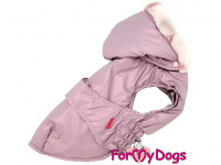  Zimní bunda pro psy i fenky FMD METALLIC PINK, barva růžová (2)