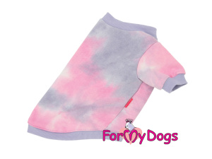 Lehoučké, pohodlné a maximálně příjemné na nošení. Tričko ForMyDogs VIOLET PINK je skvělou volbou pro pejsky, kteří potřebují lehkou ochranu srsti či kůže před sluncem, větrem i drobným znečištěním během procházek (2)