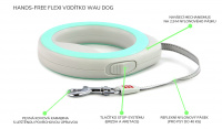  Unikátní hands-free vodítko pro psy, díky kterému získáte kontrolu nad svým psem a zároveň naprostou svobodu pro sebe. Délka 2,9 m, reflexní pásek, pro psy do 40 kg. Barva zelená. (7)