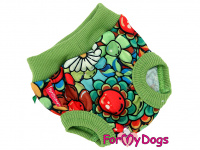 Hárací kalhotky pro fenky FMD MULTICOLOUR FLOWERS (2)