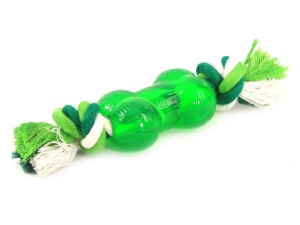 Zelená hračka pro psy s mátou