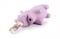  Pískací latexová hračka pro malé až středně velké psy od AFP – nosorožec (7)
