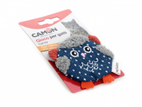  Hračka pro kočky – sova od CAMON plněná kvalitním catnipem, velikost cca 11 cm. (2)