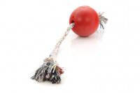   Hračka pro psy – míč ROMP-N-ROLL, barva červená (4)
