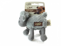  Plyšová hračka pro psy – ovečka AFP Lam. Velikost hračky cca 14 cm, při stisknutí píská. Vhodná pro malá a střední plemena psů.