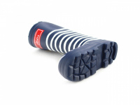 Pískací hračka pro malé až středně velké psy od Rosewood – gumová bota. Pískací, velikost 21 cm. Barva modrá.