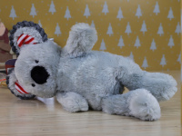 Velká plyšová hračka pro psy – Koala. Velikost hračky cca 34 cm, při stisknutí píská a šustí, vhodná pro střední plemena psů. (7)