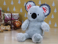 Velká plyšová hračka pro psy – Koala. Velikost hračky cca 34 cm, při stisknutí píská a šustí, vhodná pro střední plemena psů.