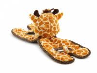  Originální hračka pro psy od PETstages – žirafa z měkoučkého plyše obšitá pevným provazem. Hračka při stisknutí píská a šustí. Velikost 50 cm, barva hnědo-bílá. (4)