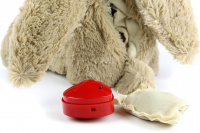   Měkoučká huňatá hračka pro psy – hnědý zajíc od COZY DOG (7)