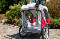  PetStro SKYLINE – kočárek pro psy do 45 kg, červený (22)