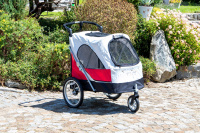  PetStro SKYLINE – kočárek pro psy do 45 kg, červený (4)