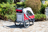  PetStro SKYLINE – kočárek pro psy do 45 kg, červený (6)